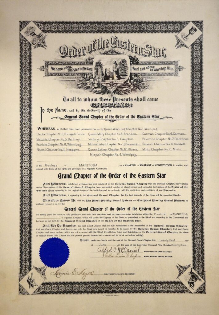 Our Original Charter